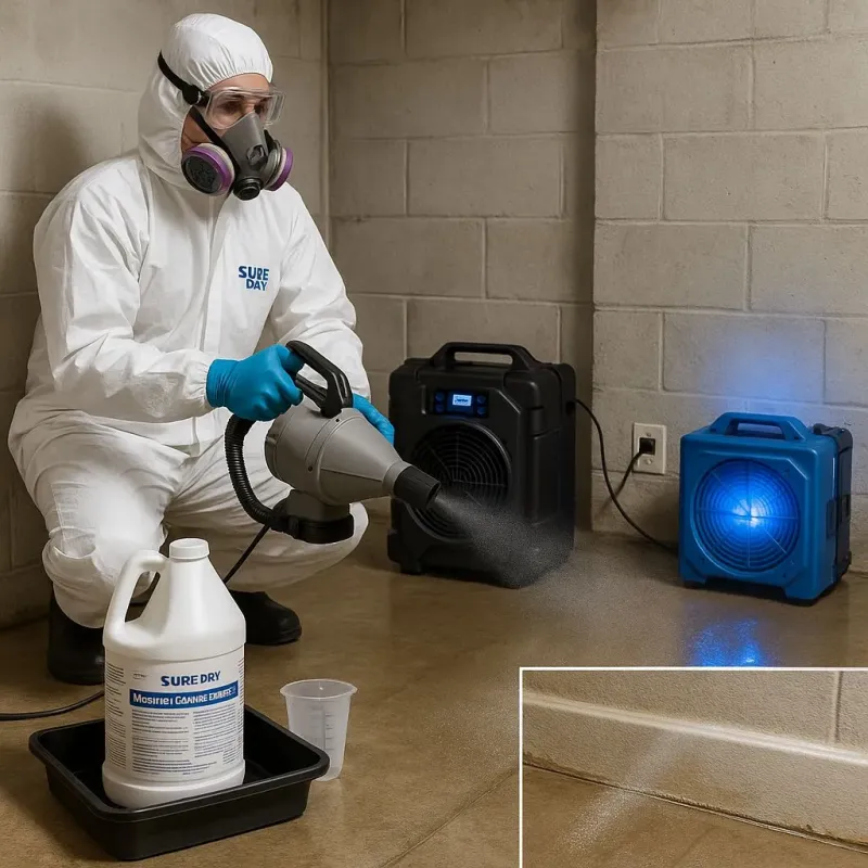 Sanitization and Odor Removal process in Kirkland, WA
